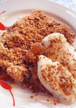 Una foto de Apple crumble 🍎