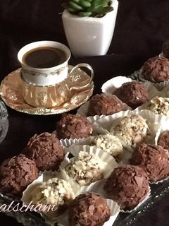 صورة لوصفة كرات التمر بالجوز