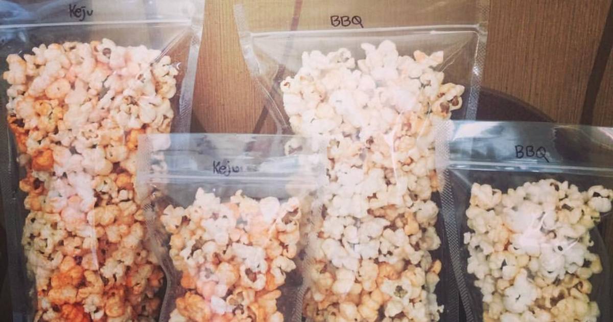 667 resep  popcorn aneka  rasa  enak dan sederhana Cookpad