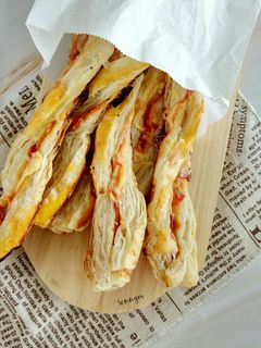 Foto resep Pizza twist Puff Pastry