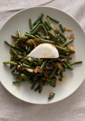 Foto principal de Judías verdes con burrata