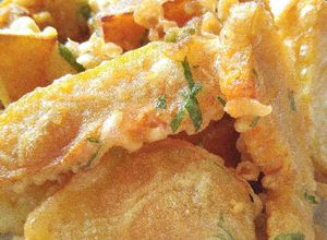 Foto resep labu goreng/fried pumpkins