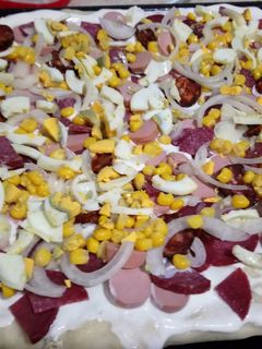 Pizzatészta (kenyérsütőben előkészítve) recept fotója