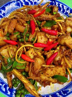 รูปของ ผัดเผ็ดหมูป่า