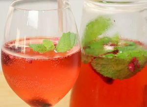 Foto de Sangria de Frutos Vermelhos