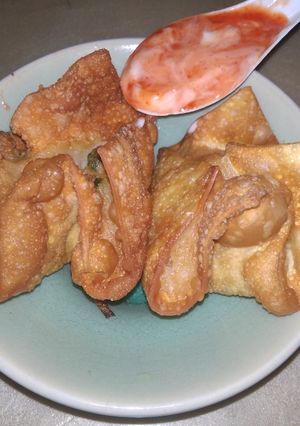 Foto resep 05. Pangsit Goreng Ayam Udang Mayonaise Yummy