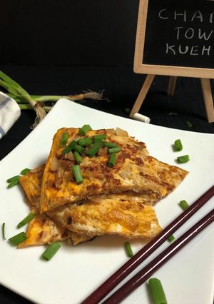 A picture of Chai Tow Kueh.