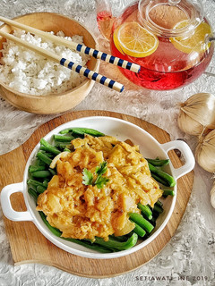Foto resep Tumis buncis telur asin