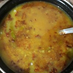Dhabe wali yummy Dal Fry A picture of Dhabe wali yummy Dal Fry.