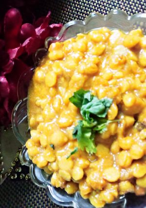A picture of Bhunni chana Daal.