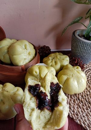 Foto resep Bakpao pandan