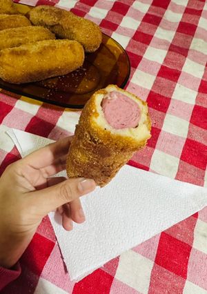 Una foto de Panchos o salchichas empanizadas 🌭