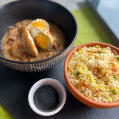 A picture of Egg korma#dinnerideas.