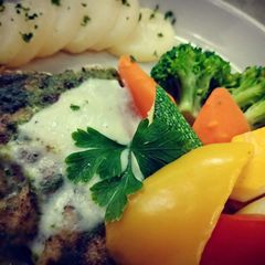 A picture of Pan fried basa.