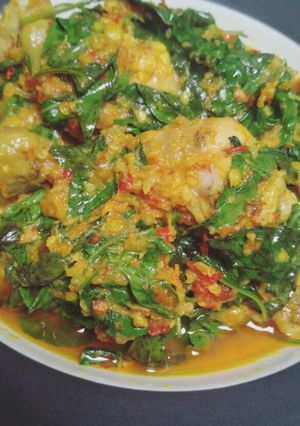 Foto resep Ayam rica-rica daun kemangi