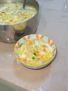 Foto resep Sup Ayam Jagung Telur