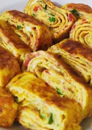 Foto resep Telur gulung ala Korea