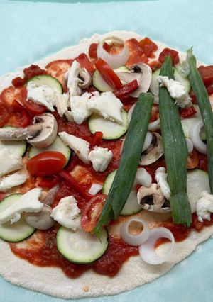 Gm vegán pizza recept fotója