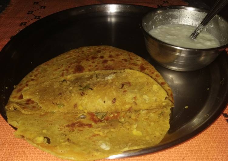 Recipe: Eating on a Dime Chana daal Paratha