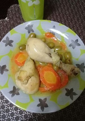صورة لوصفة طاجين زيتون🍗