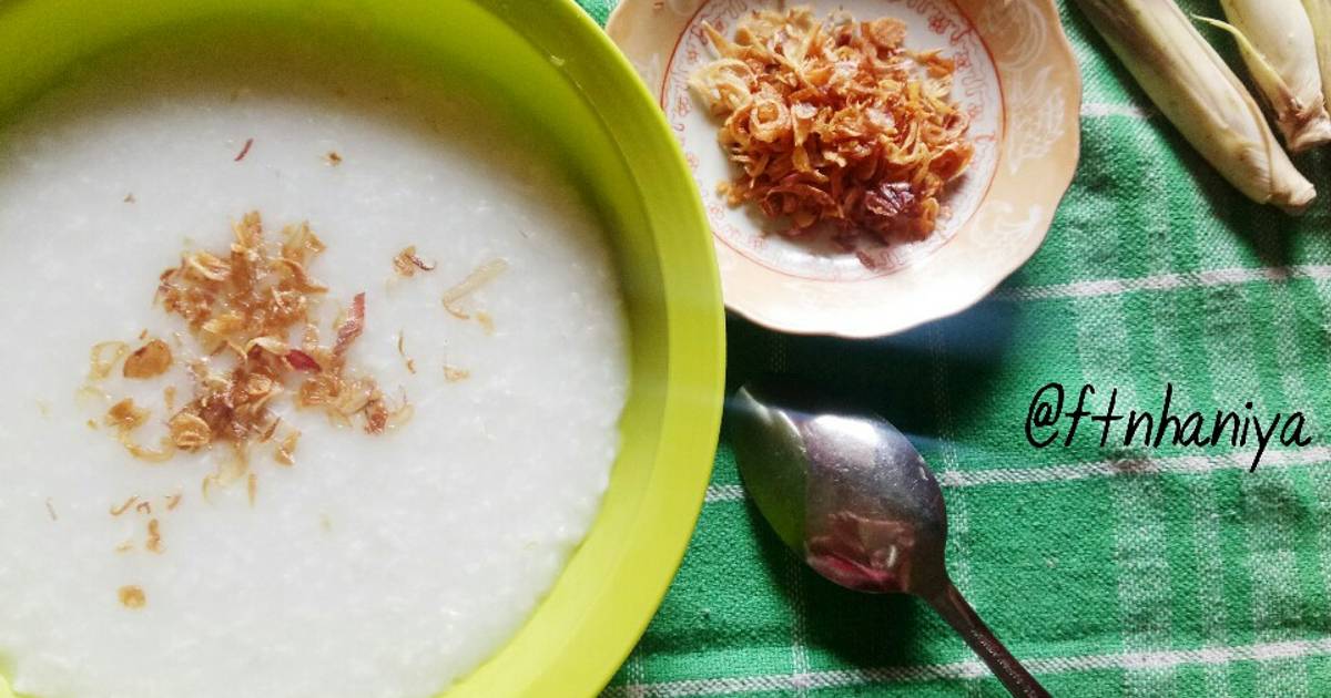 Resep Bubur beras oleh FHaniyah Cookpad