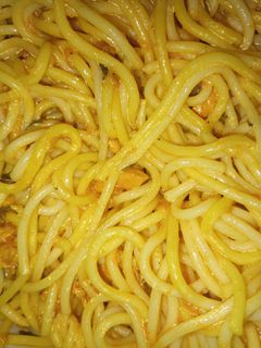 صورة لوصفة سباكيتي بالدجاج بطريقة سهلة وسريعة والمذاق ولا أروع 😋😋