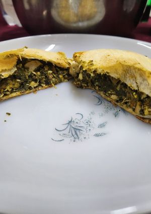 Una foto de Empanadas de pollo y espinaca