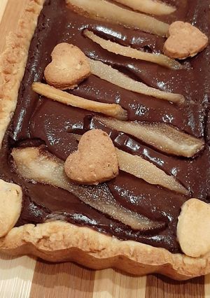 Foto di Crostata pere e cioccolato