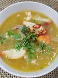Banh Canh Bot Loc (Vietnamese Tapioca Noodle Soup)