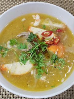 Hình của món Bánh canh bột lọc.