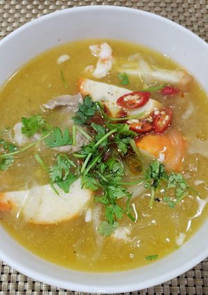Hình của món Bánh canh bột lọc.