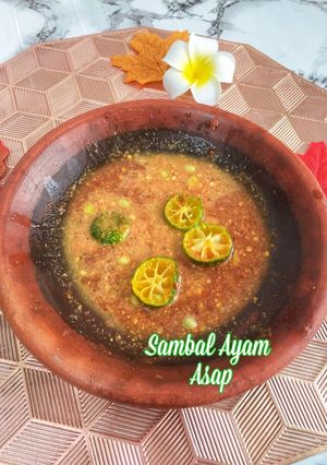 Foto resep Sambal Ayam Asap
