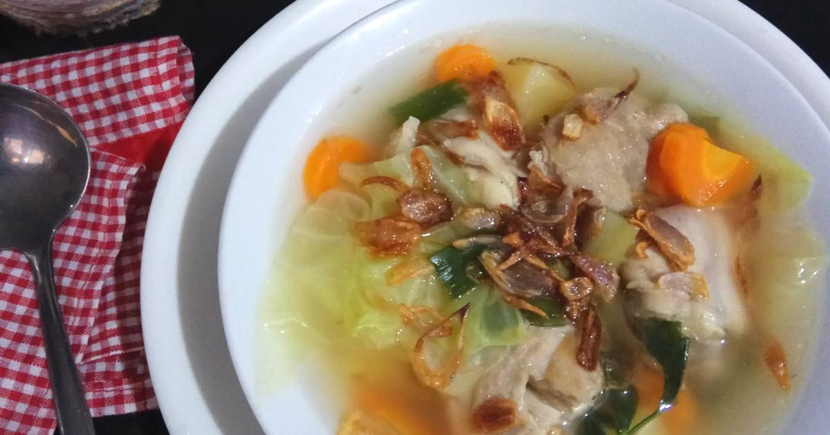 Resep Sayur Sop Ayam Oleh Vay Kitchen Cookpad