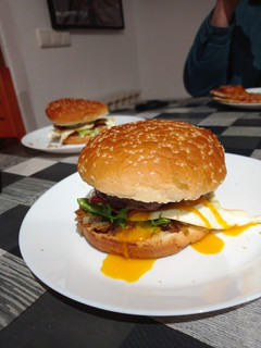 Una foto de Hamburguesón de ternera