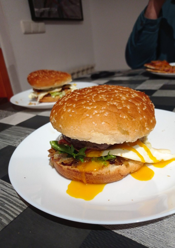 Una foto de Hamburguesón de ternera