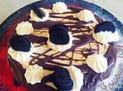 Una foto de torta oreo y crema