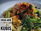 Orak-arik Telur Sawi Kubis