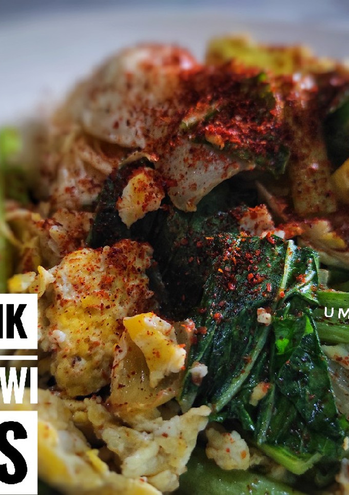 Foto resep Orak-arik Telur Sawi Kubis