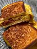 Beef Corned and Egg Toast