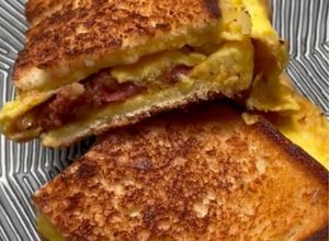 Foto resep Beef Corned and Egg Toast