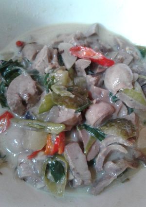 Foto resep Asem-asem Ati Ampela dengan timun