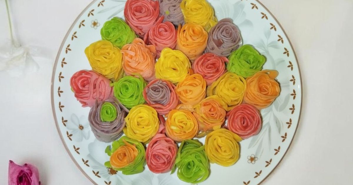 Roti Jala Bunga