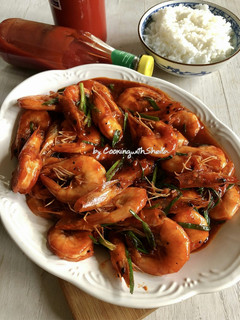 Foto resep Udang Saus Tomat