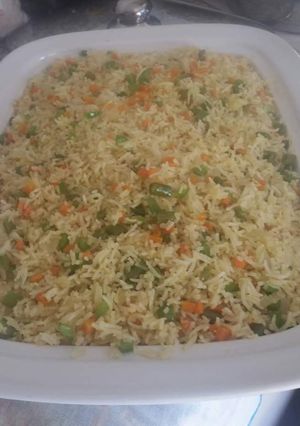 A picture of Vegetable Rice.