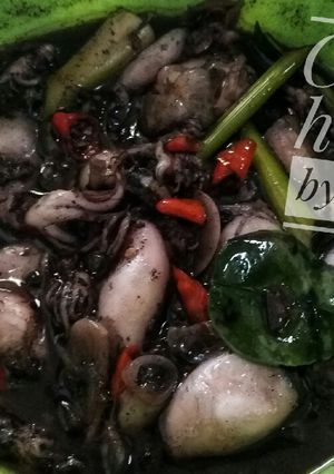 Foto resep Cumi hitam