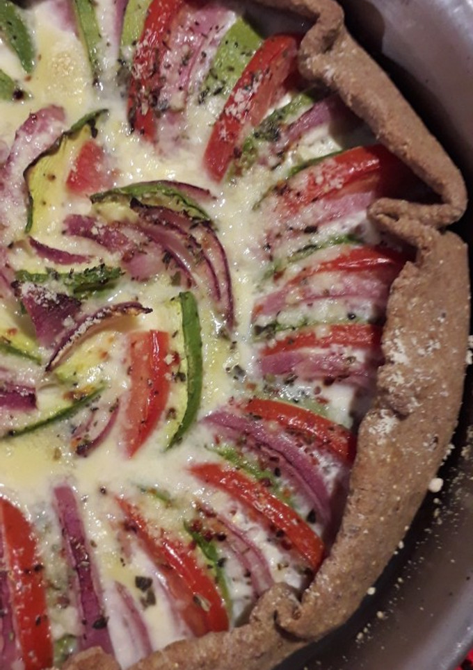 Una foto de Tarta Ratatouille