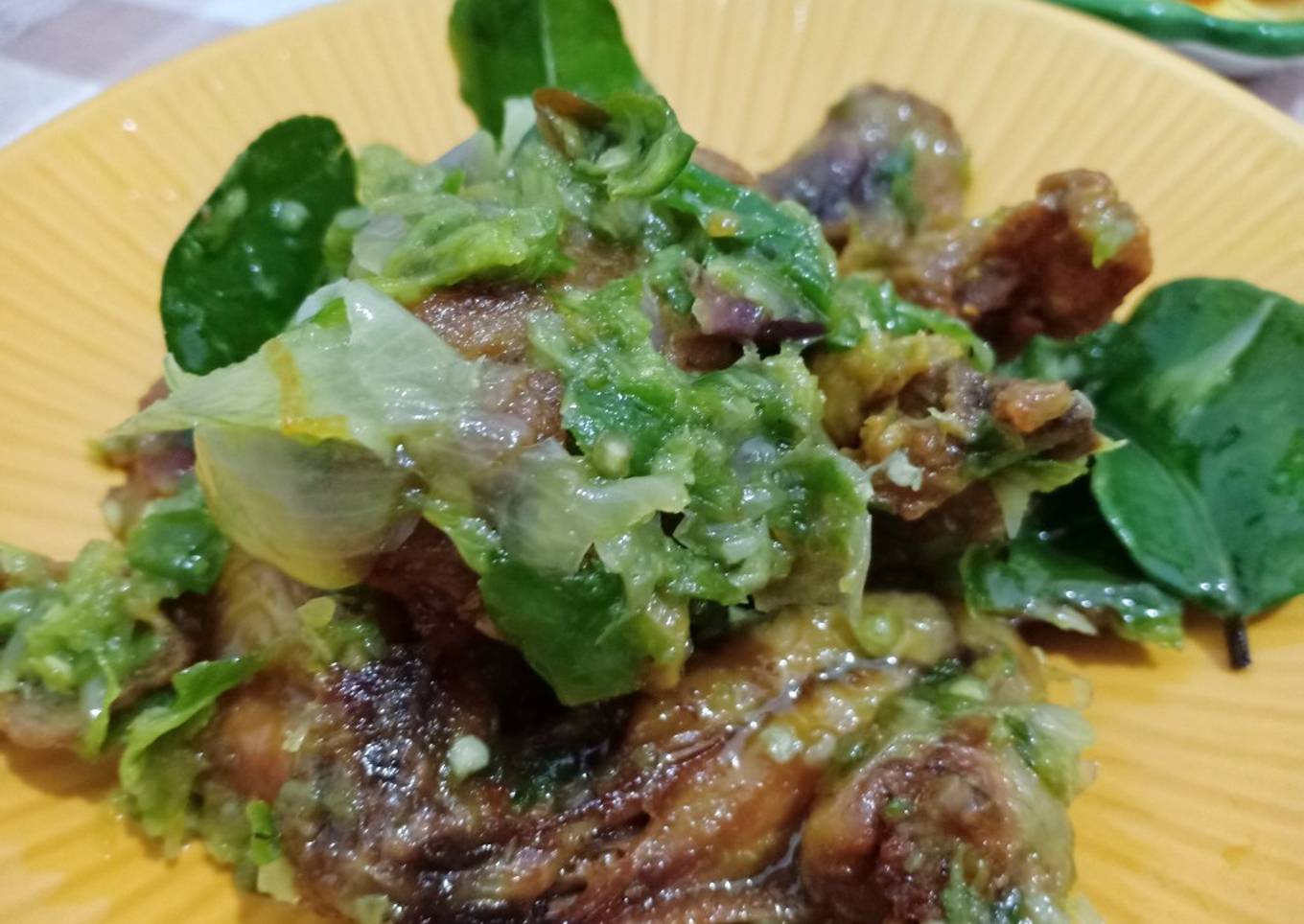 20. Ayam Goreng Cabe Hijau