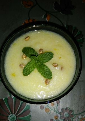 A picture of Mango phirni.