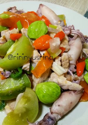 Foto resep Tumis Cumi Tempe