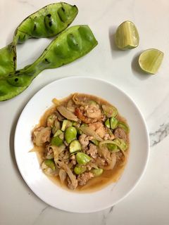 รูปของ ผัดสะตอหมูกุ้ง 🥙